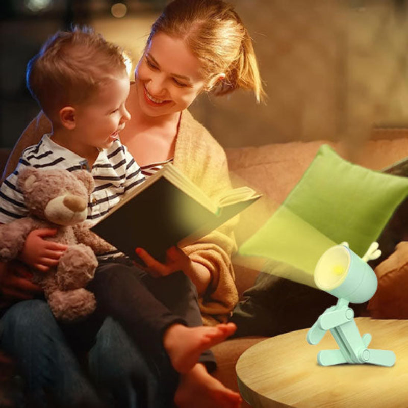 Lampe de chevet pour lire l'histoire à bébé et enfant