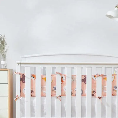 Tour de lit Petit Renard en coton doux.