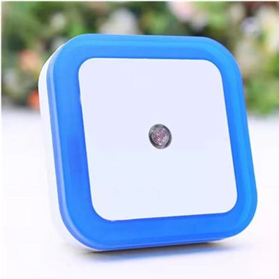 Veilleuse Murale Bébé Carré Bleu pour chambre d'enfant
