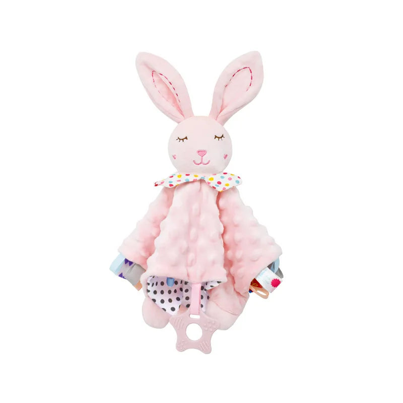 doudou bébé fille lapin rose