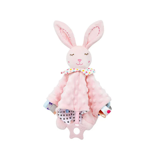 doudou bébé fille lapin rose