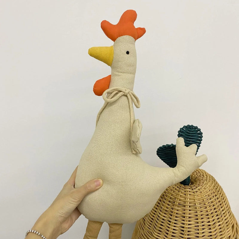 Un doudou bébé poule