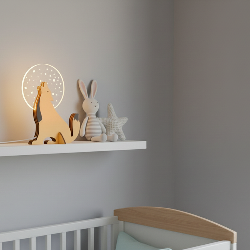 Lampe en bois | Wolf™