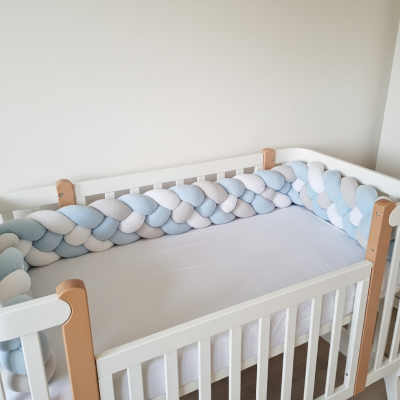 toure de lit tressé