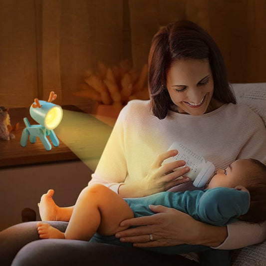 Une veilleuse pour illuminer chambre de bébé lors des tétés la nuit