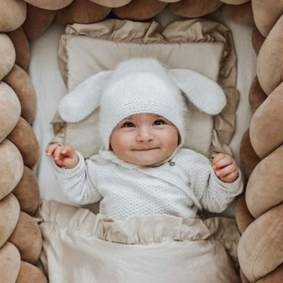 Tresse de lit - Camel