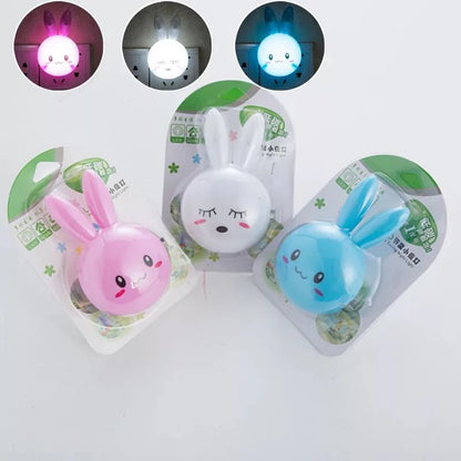 Veilleuse LED lapin prise murale — Lampe chambre enfant avec interrupteur — Mon Petit Cocon