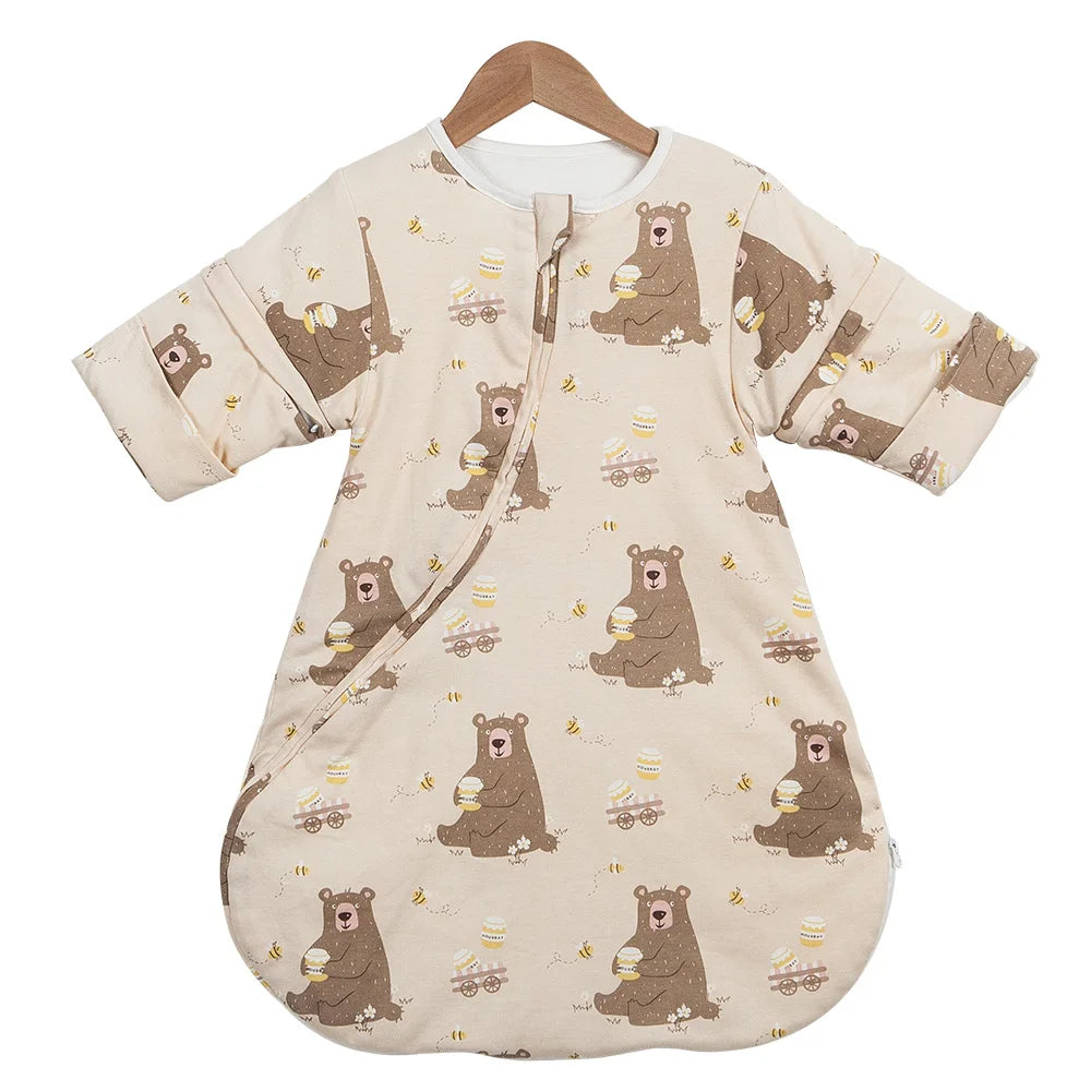 Gigoteuse enfant hiver 3,5 Tog 3-24 mois — Épaisse avec manches amovibles — Mon Petit Cocon