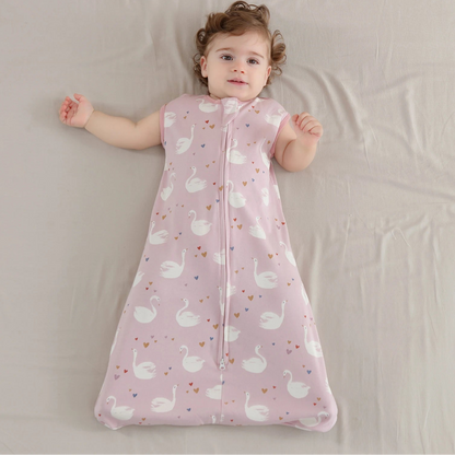 Gigoteuse bébé sans manches légère — Pyjama cocon coton respirant nouveau-né — Mon Petit Cocon