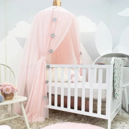 Moustiquaire ciel de lit bébé étoilé | Tente décorative chambre enfant — Mon Petit Cocon
