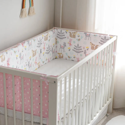 Tour de lit bébé - Rose Renard