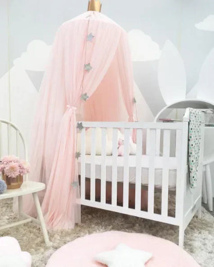 Moustiquaire ciel de lit bébé étoilé | Tente décorative chambre enfant — Mon Petit Cocon