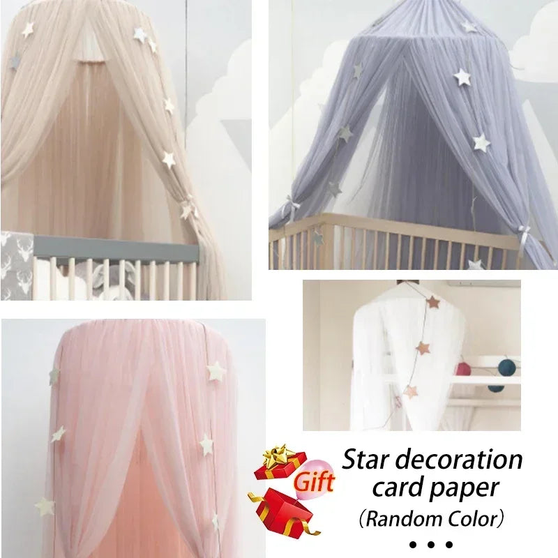 Moustiquaire ciel de lit bébé étoilé | Tente décorative chambre enfant — Mon Petit Cocon
