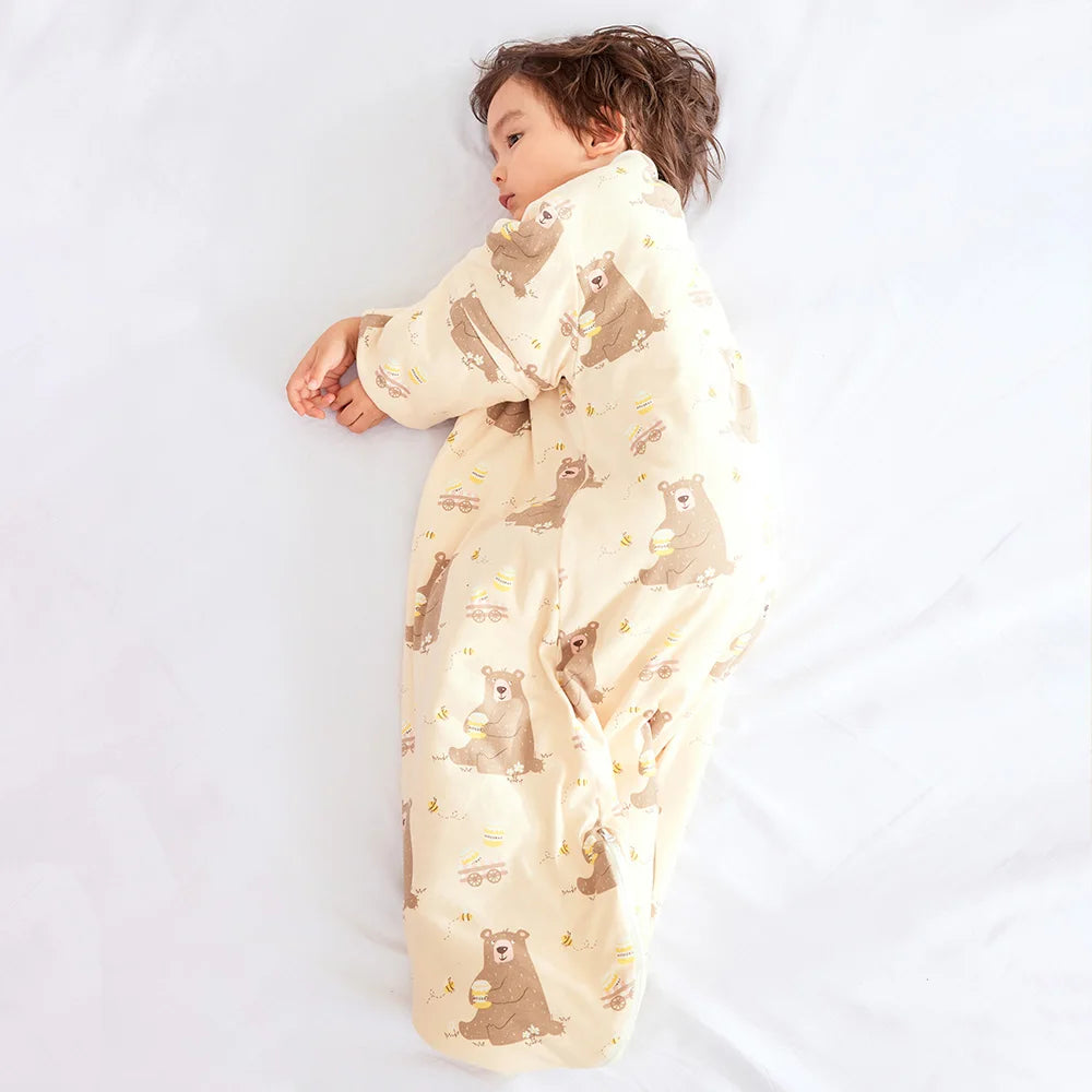 Gigoteuse enfant hiver 3,5 Tog 3-24 mois — Épaisse avec manches amovibles — Mon Petit Cocon
