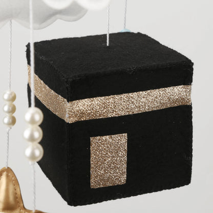 Mobile berceau islamique — Kaaba et récitation coranique pour bébé