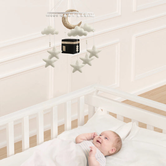 Mobile islamique Kaaba — Récitation coranique pour berceau bébé