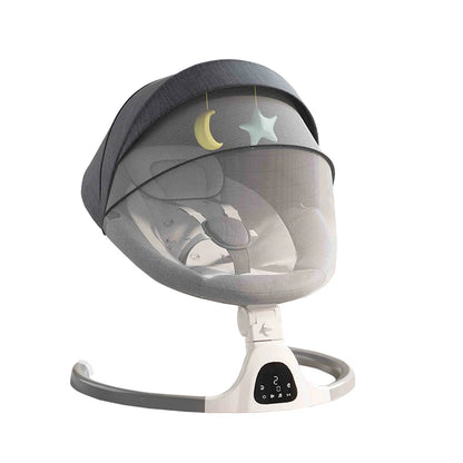 Berceau bébé électrique Bluetooth — Balancelle avec moustiquaire et télécomm — Mon Petit Cocon