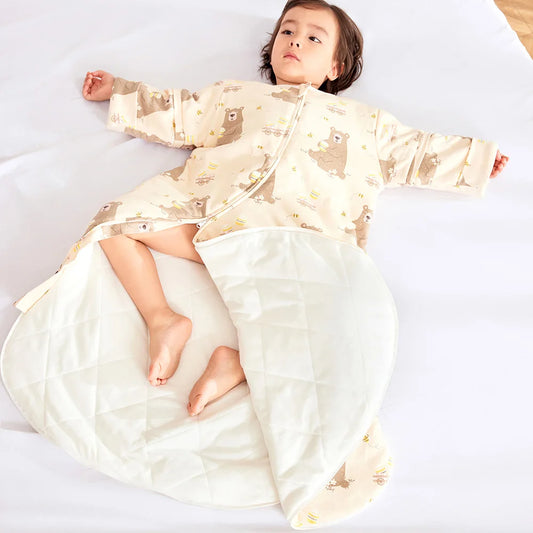 Gigoteuse enfant hiver 3,5 Tog 3-24 mois — Épaisse avec manches amovibles — Mon Petit Cocon