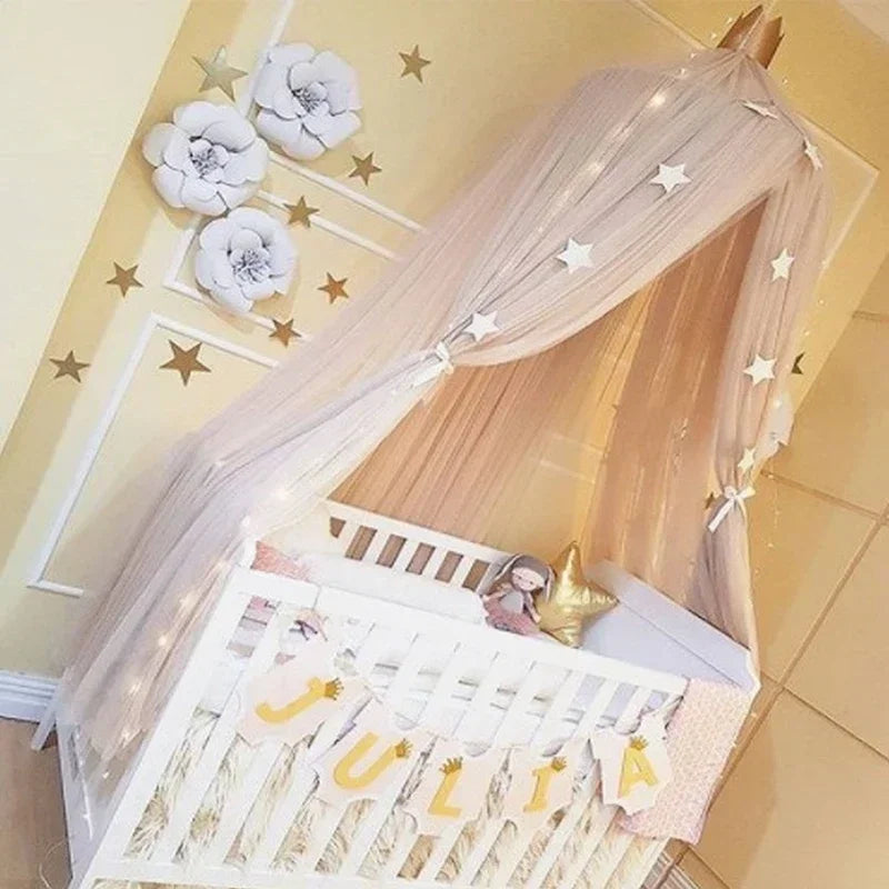 Moustiquaire ciel de lit bébé étoilé | Tente décorative chambre enfant — Mon Petit Cocon