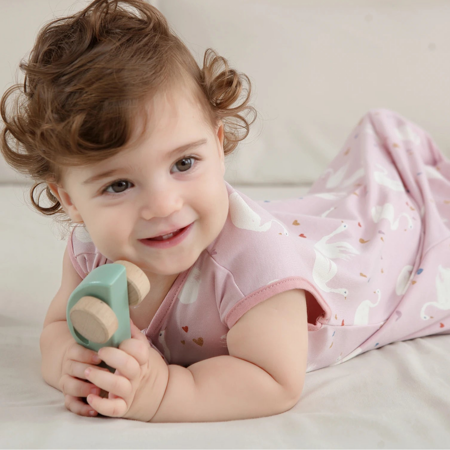 Gigoteuse bébé sans manches légère — Pyjama cocon coton respirant nouveau-né — Mon Petit Cocon