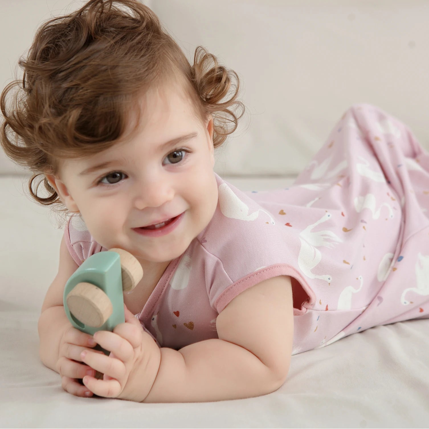 Gigoteuse bébé sans manches légère — Pyjama cocon coton respirant nouveau-né — Mon Petit Cocon