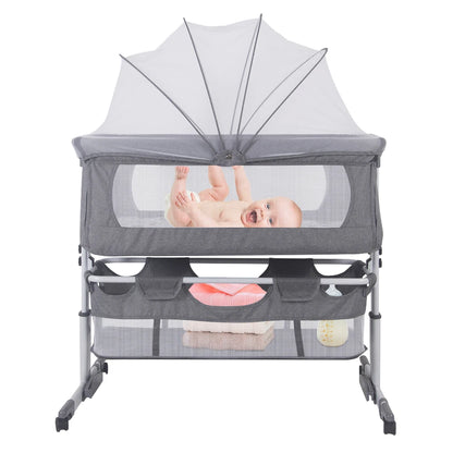 Lit cododo bébé 3 en 1 — Berceau, bascule et lit de voyage réglab — Mon Petit Cocon
