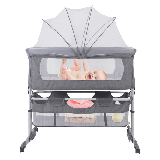 Lit cododo bébé 3 en 1 — Berceau, bascule et lit de voyage réglab — Mon Petit Cocon