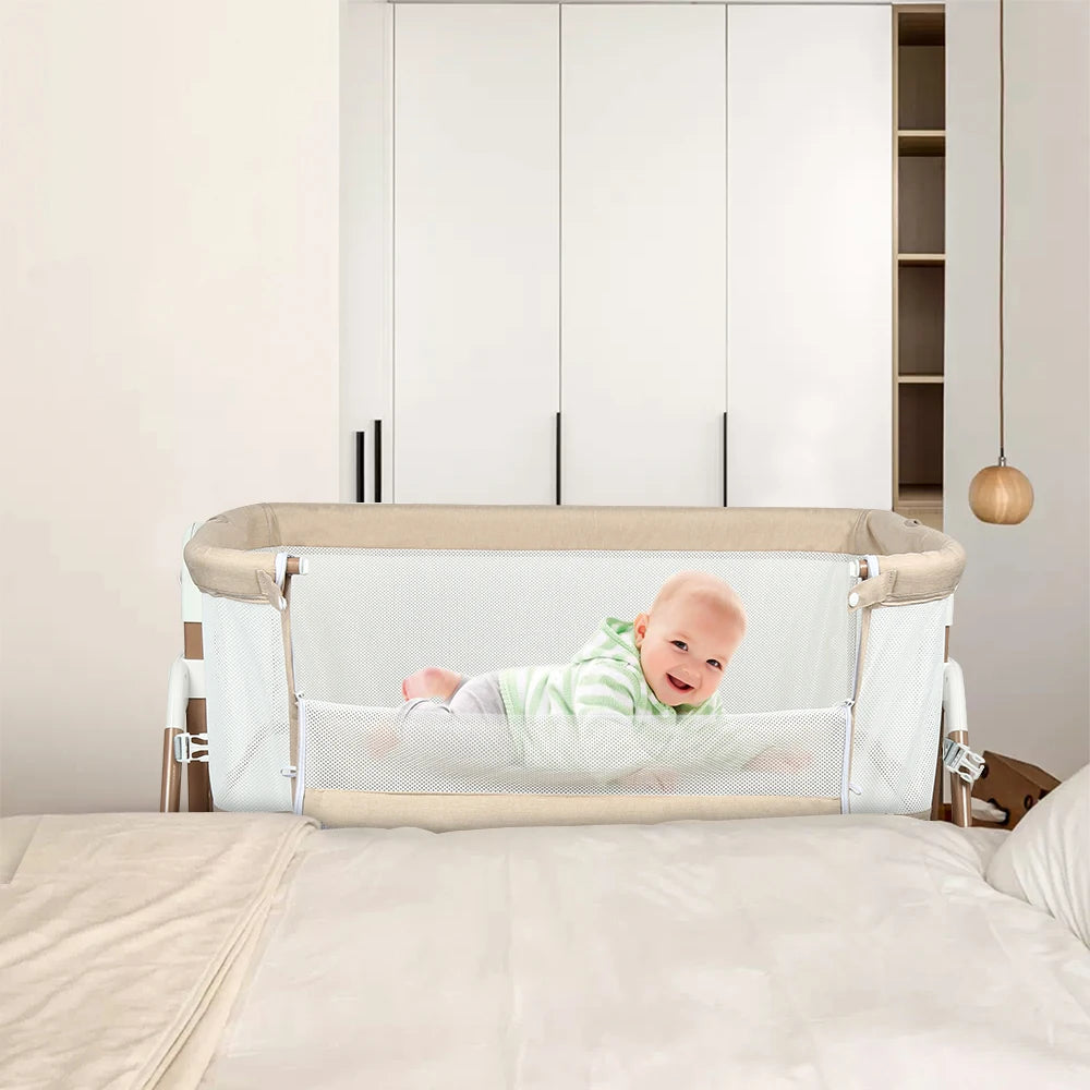 Berceau bébé 3 en 1 — Lit bascule voyage avec moustiquaire hau — Mon Petit Cocon