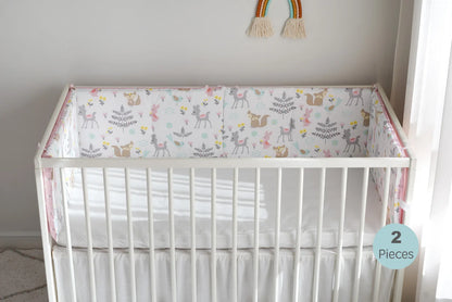 Tour de lit bébé - Rose Renard