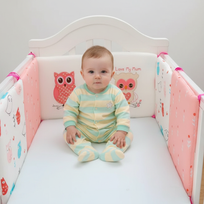 Tour de Lit - Chouette Rose