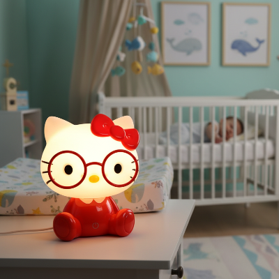 Veilleuse  pour Bébé | Chaton Lunettes™