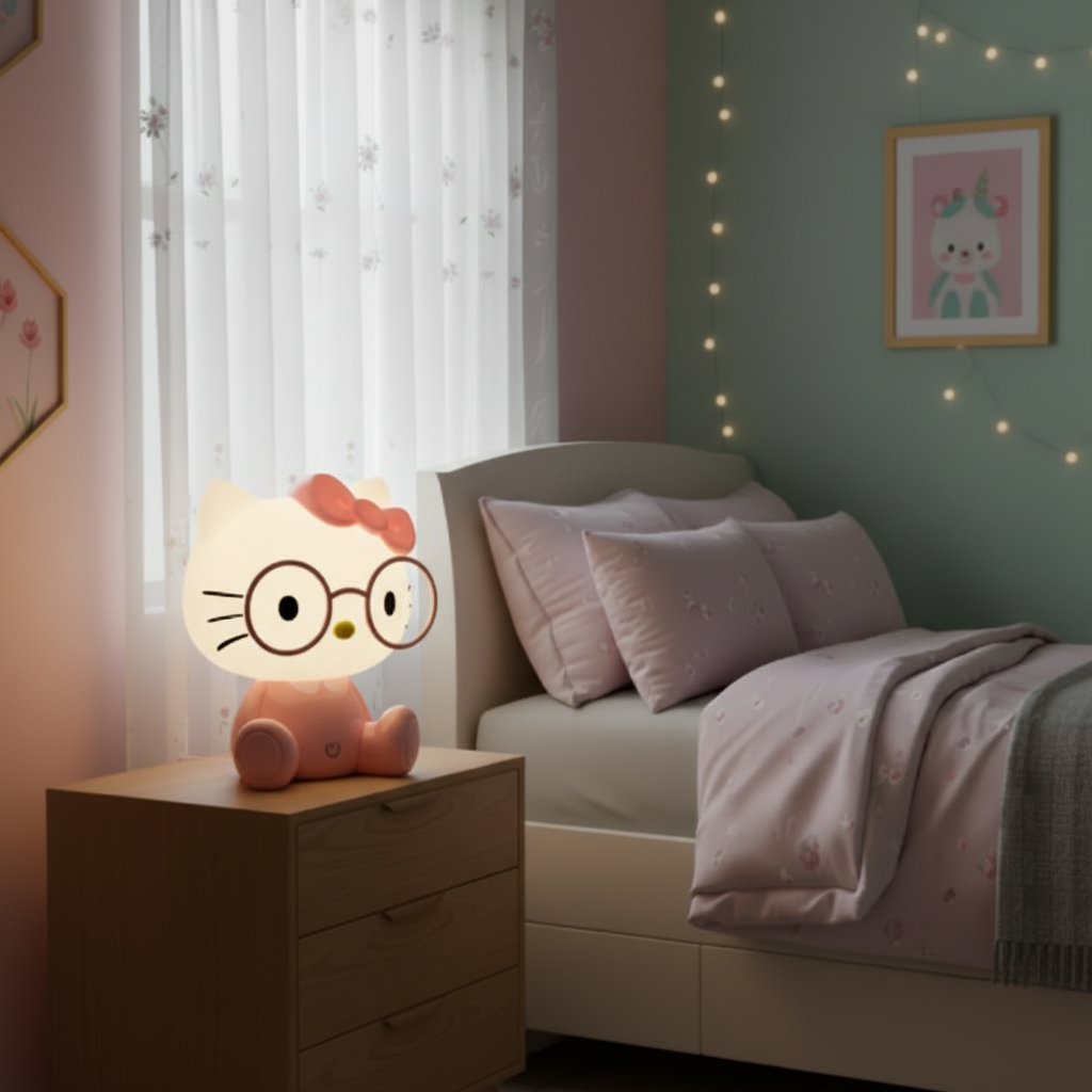 Veilleuse  pour Bébé | Chaton Lunettes™