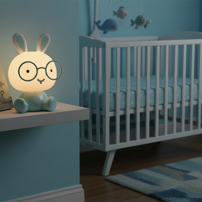 Veilleuse Lapin| Lapin Lunettes™