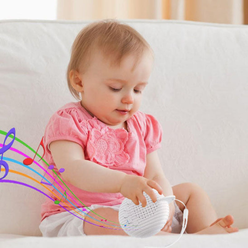 Bébé avec veilleuse bruit-blanc