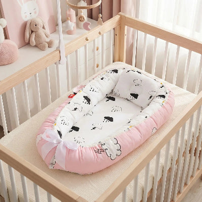 cocon lit bébé fille