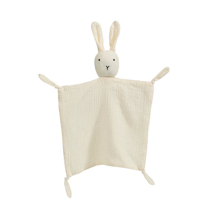 Doudou en lange lapin beige