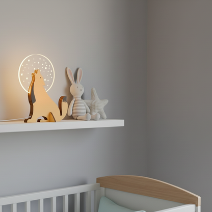Lampe en bois | Wolf™