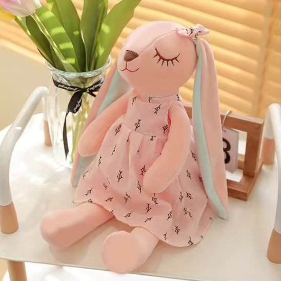 Lapin peluche 