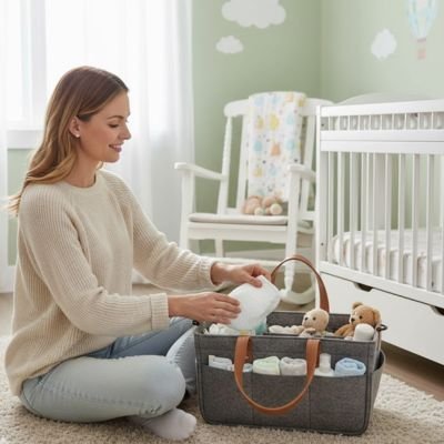 Panier rangement bébé-chambre