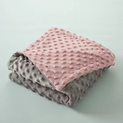Couverture bébé | Minky Sensorielle