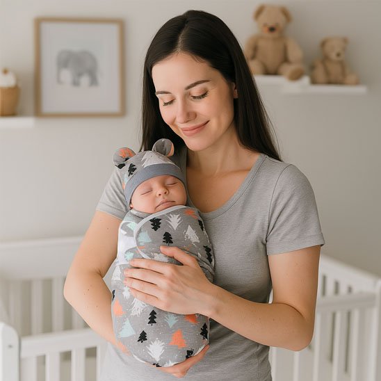 Couverture emmaillotage | Cocon Doux Maternel — Mon Petit Cocon
