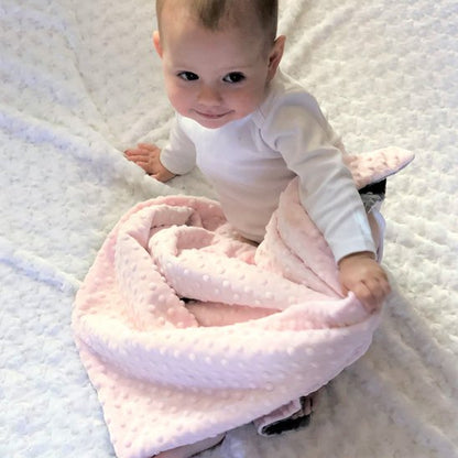Couverture bébé Minky | Doudou Sensoriel