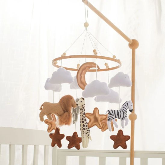 Mobile bébé | Berceuse Colorée