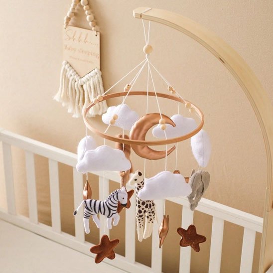 Mobile bébé | Berceuse Colorée