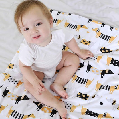 Couverture bébé | Ultra-douce fibres naturelles