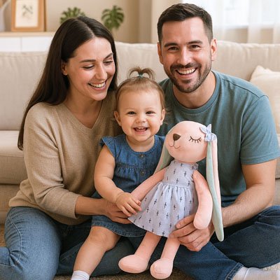 Peluche lapin | Laladoux — Mon Petit Cocon