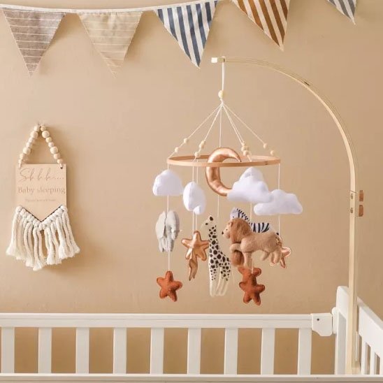 Mobile bébé | Berceuse Colorée