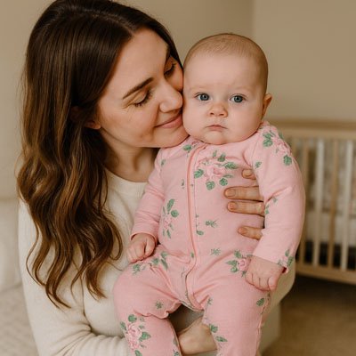 Pyjama bebe​ fleurs