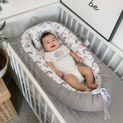 REDUCTEUR DE LIT BEBE - ARC-EN-CIEL