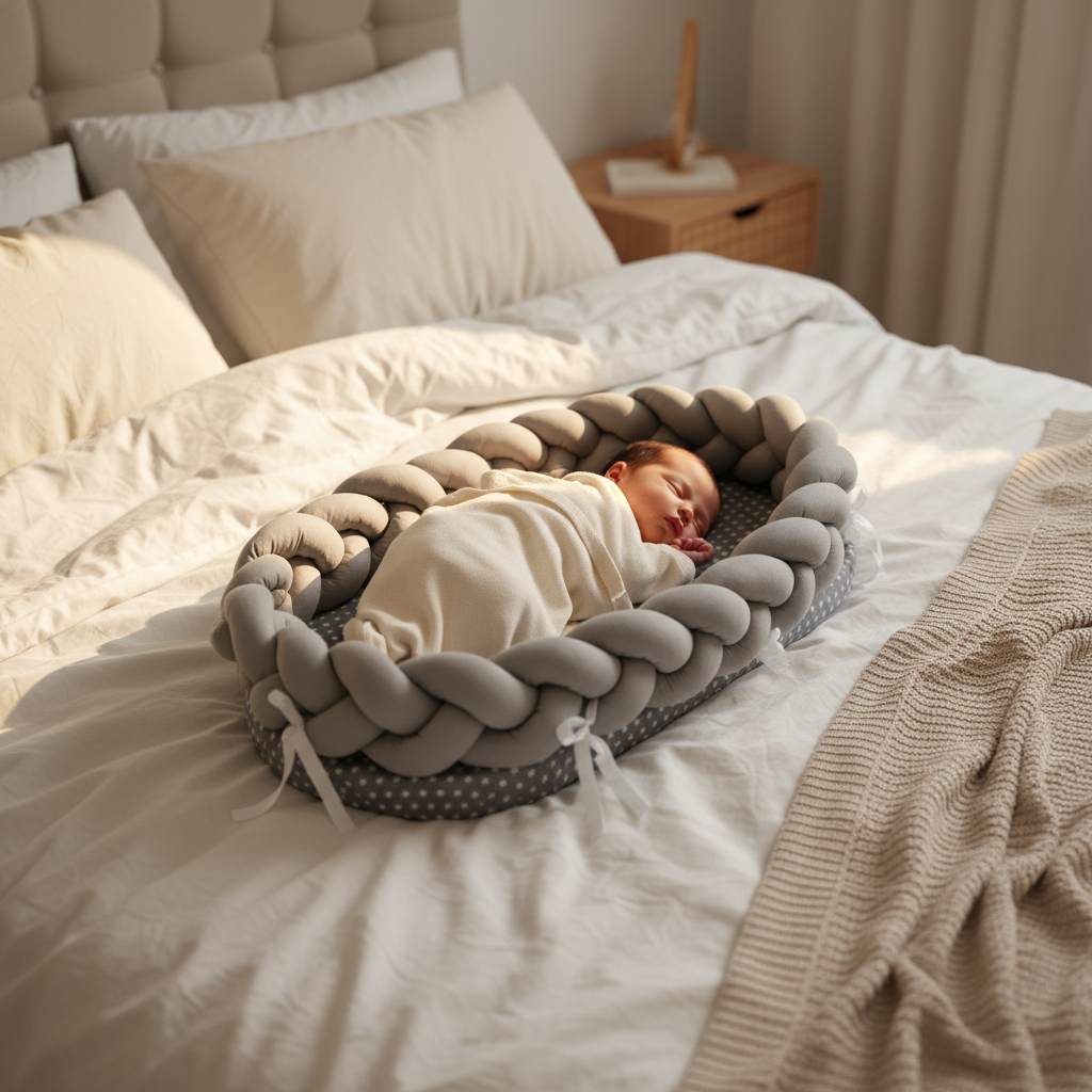 REDUCTEUR DE LIT - TRESSE GRISE